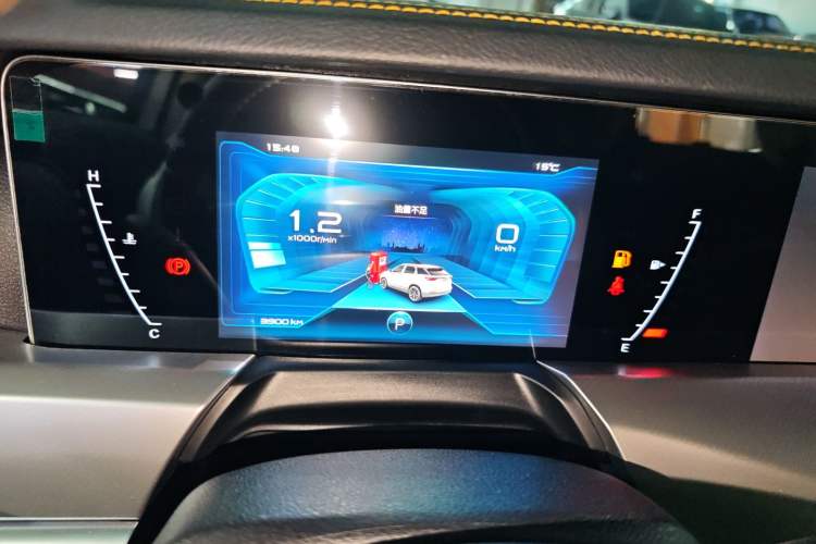 Used Bestune T77 2023 1.5T Automatic Luxury Model Instrument Cluster