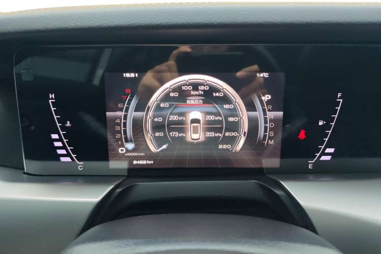 Used Bestune T77 2023 1.5T Automatic Luxury Model Instrument Cluster