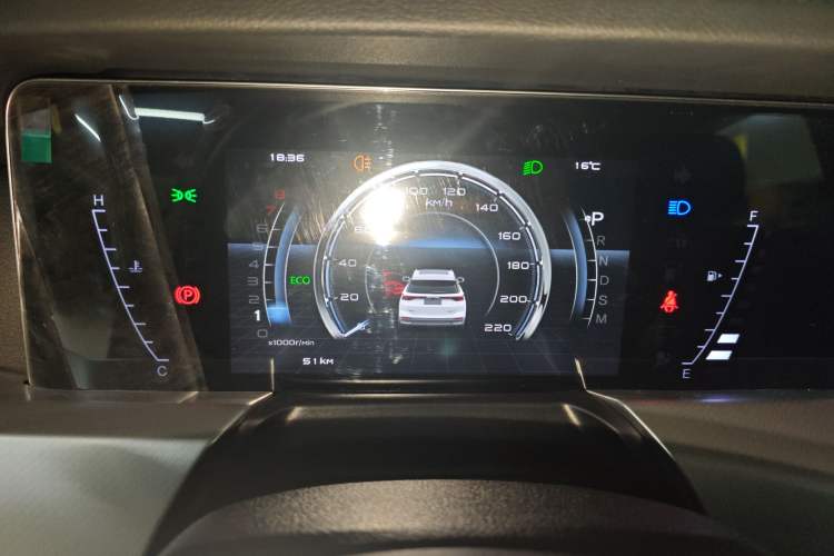 Used Bestune T77 2023 1.5T Automatic Luxury Model Instrument Cluster