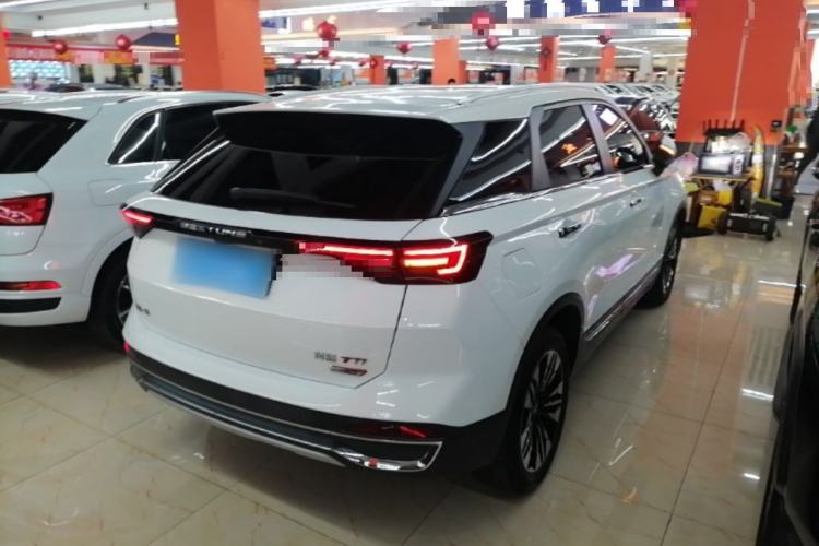 Used Bestune T77 2023 1.5T Automatic Luxury Model Rear Right 45 Deg
