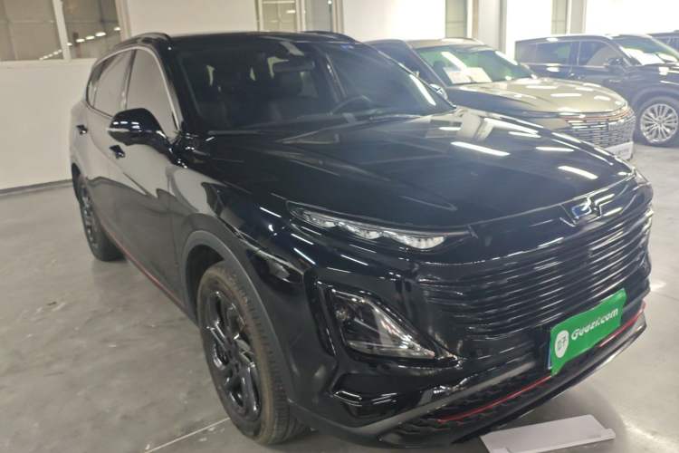 Used Bestune T90 2025 Dragon Edition 1.5T Enjoyment Model Black Knight Front Right 45 Deg
