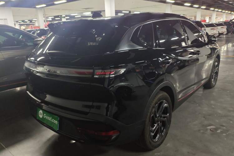 Used Bestune T90 2025 Dragon Edition 1.5T Enjoyment Model Black Knight Rear Right 45 Deg