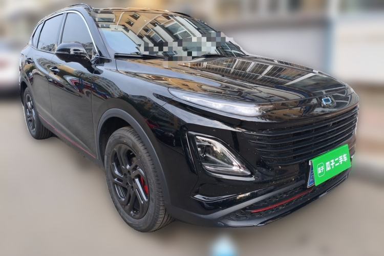 Used Bestune T90 2025 Dragon Edition 1.5T Enjoyment Model Black Knight Front Right 45 Deg