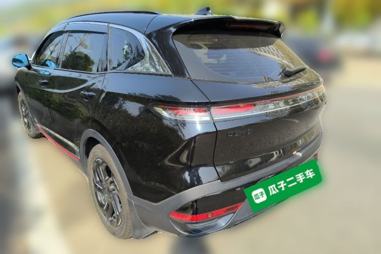 Used Bestune T90 2025 Dragon Edition 1.5T Enjoyment Model Black Knight Rear Left 45 Deg