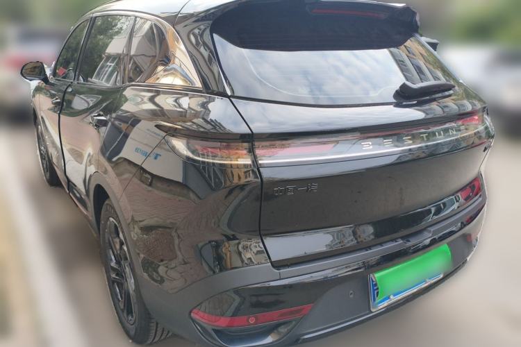 Used Bestune T90 2025 Dragon Edition 1.5T Enjoyment Model Black Knight Rear Left 45 Deg