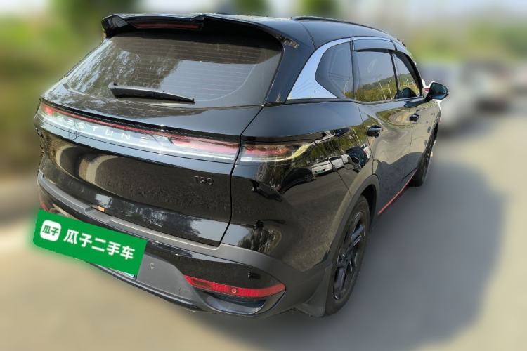 Used Bestune T90 2025 Dragon Edition 1.5T Enjoyment Model Black Knight Rear Right 45 Deg