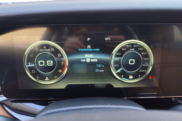 Used Bestune T99 2021 20TD Automatic Long Wheelbase Instrument Cluster