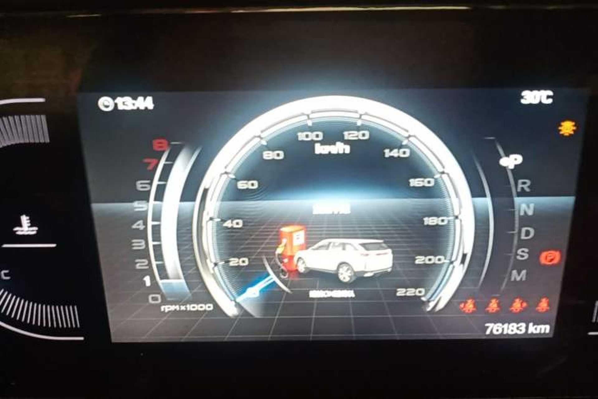 Used Bestune T99 2020 20TD Automatic Luxury Edition Instrument Cluster