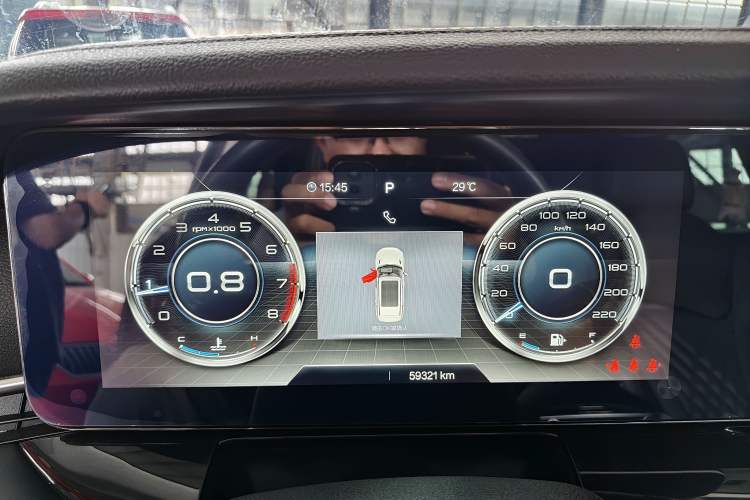 Used Bestune T99 2020 20TD Automatic Premium Edition Instrument Cluster