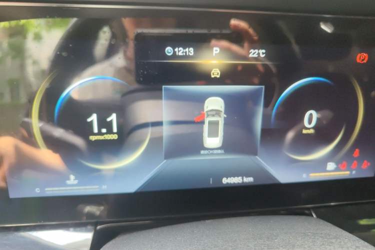 Used Bestune T99 2020 20TD Automatic Premium Edition Instrument Cluster