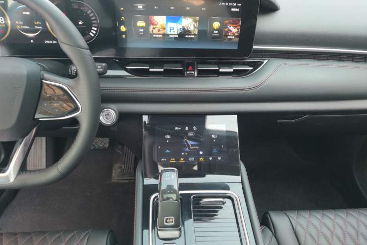 Used Bestune T99 2020 20TD Automatic Luxury Edition Audio And AC Panel