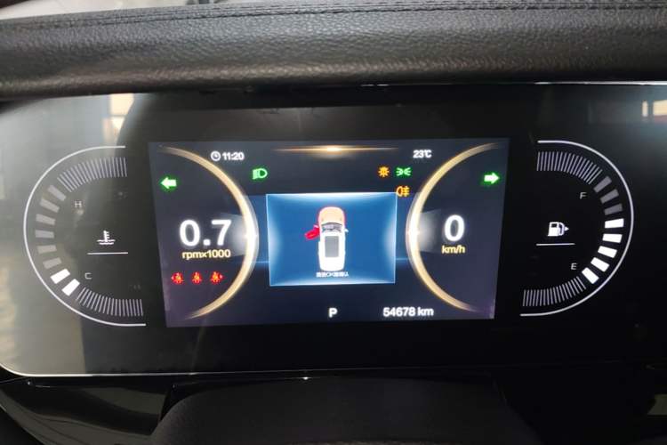 Used Bestune T99 2020 20TD Automatic Luxury Edition Instrument Cluster
