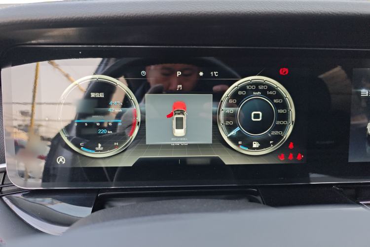 Used Bestune T99 2020 20TD Automatic Premium Edition Instrument Cluster