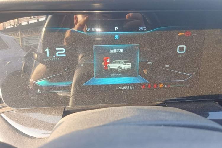 Used Bestune T99 2020 20TD Automatic Premium Edition Instrument Cluster