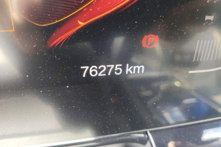 Used Bestune T99 2020 20TD Automatic Sport Luxury Edition Odometer Close Up