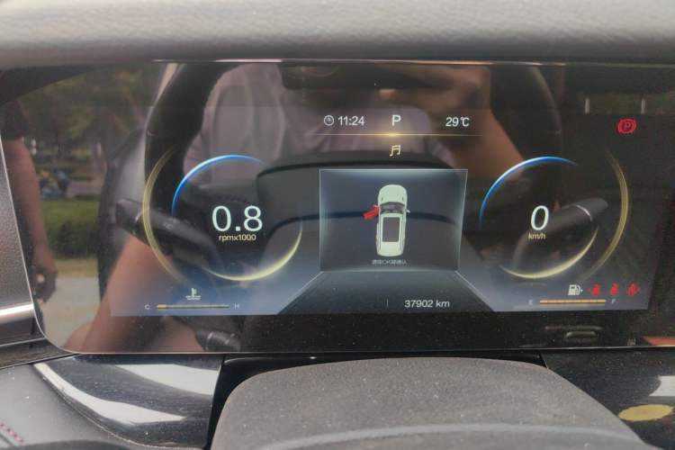 Used Bestune T99 2020 20TD Automatic Premium Edition Instrument Cluster