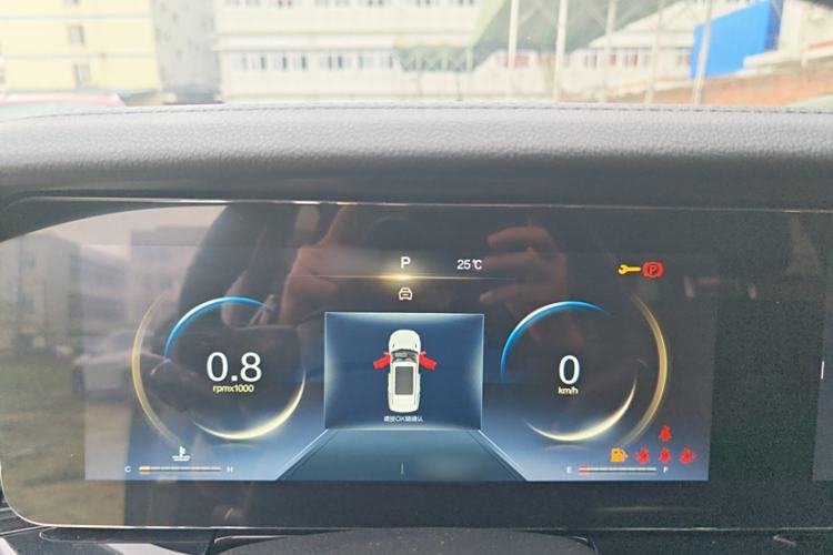 Used Bestune T99 2020 20TD Automatic Prestige Edition Instrument Cluster