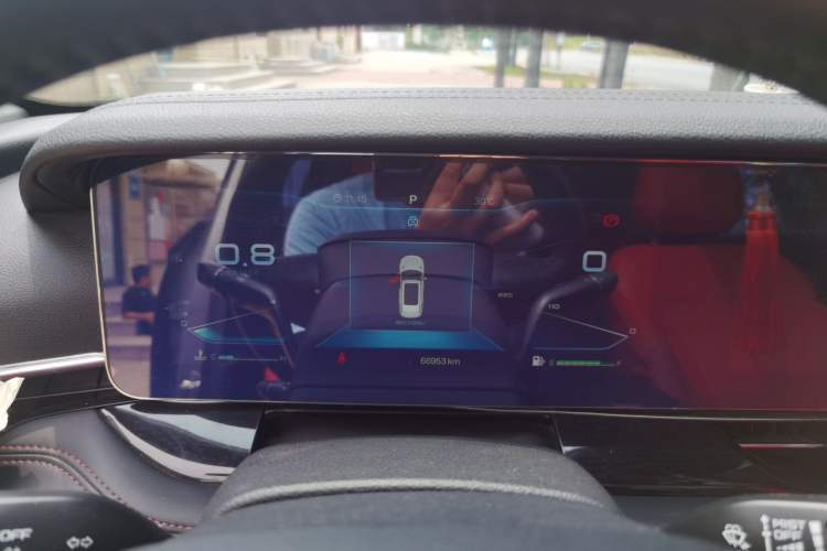 Used Bestune T99 2020 20TD Automatic Premium Edition Instrument Cluster