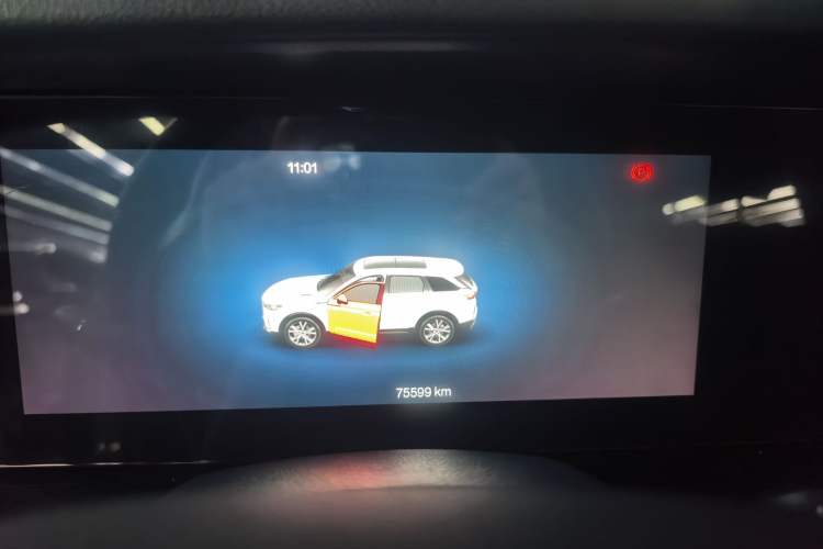 Used Bestune T99 2020 20TD Automatic Sport Premium Edition Odometer Close Up