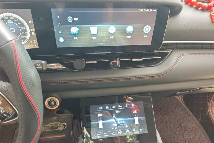 Used Bestune T99 2020 20TD Automatic Premium Edition Audio And AC Panel