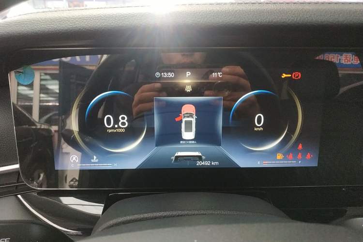 Used Bestune T99 2020 20TD Automatic Prestige Edition Instrument Cluster