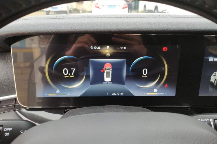 Used Bestune T99 2020 20TD Automatic Premium Edition Instrument Cluster