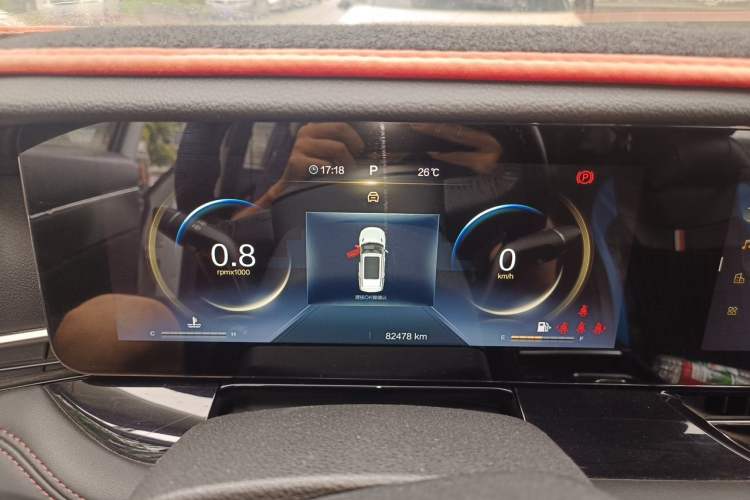 Used Bestune T99 2020 20TD Automatic Premium Edition Instrument Cluster