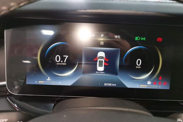 Used Bestune T99 2020 20TD Automatic Premium Edition Instrument Cluster