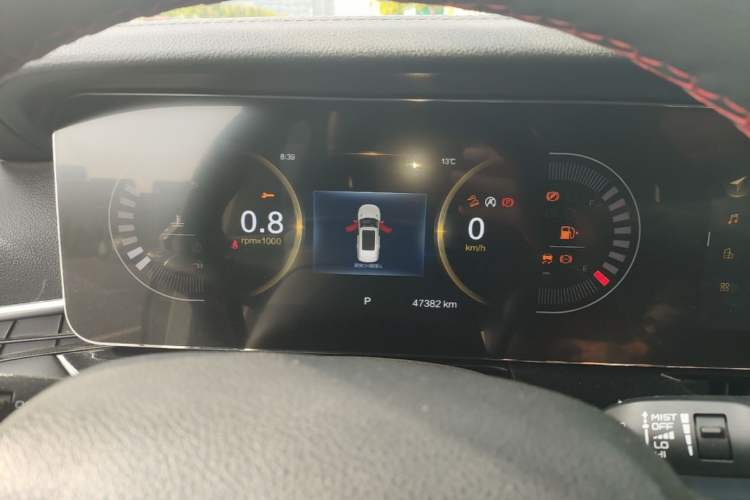 Used Bestune T99 2020 20TD Automatic Luxury Edition Instrument Cluster