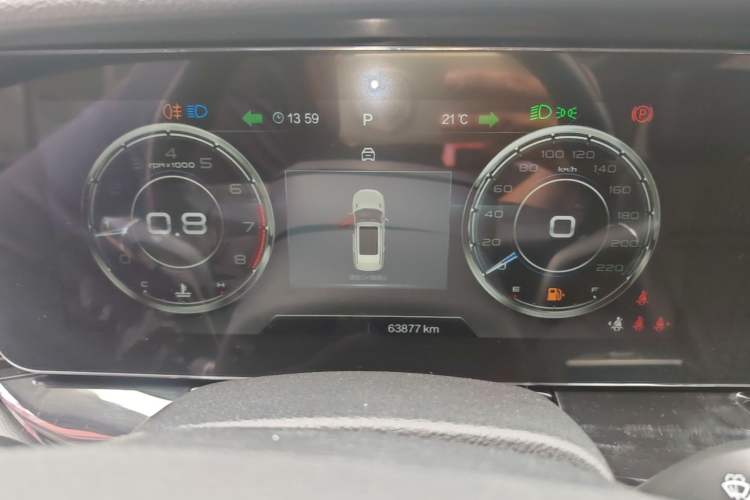 Used Bestune T99 2020 20TD Automatic Prestige Edition Instrument Cluster