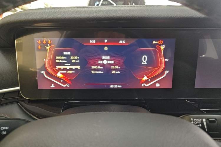 Used Bestune T99 2020 20TD Automatic Sport Premium Edition Instrument Cluster