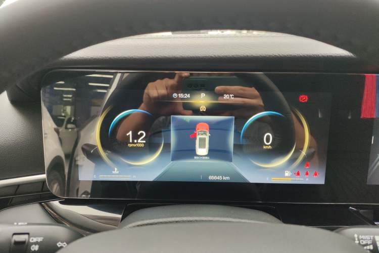 Used Bestune T99 2020 20TD Automatic Premium Edition Instrument Cluster