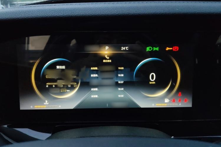 Used Bestune T99 2020 20TD Automatic Premium Edition Instrument Cluster