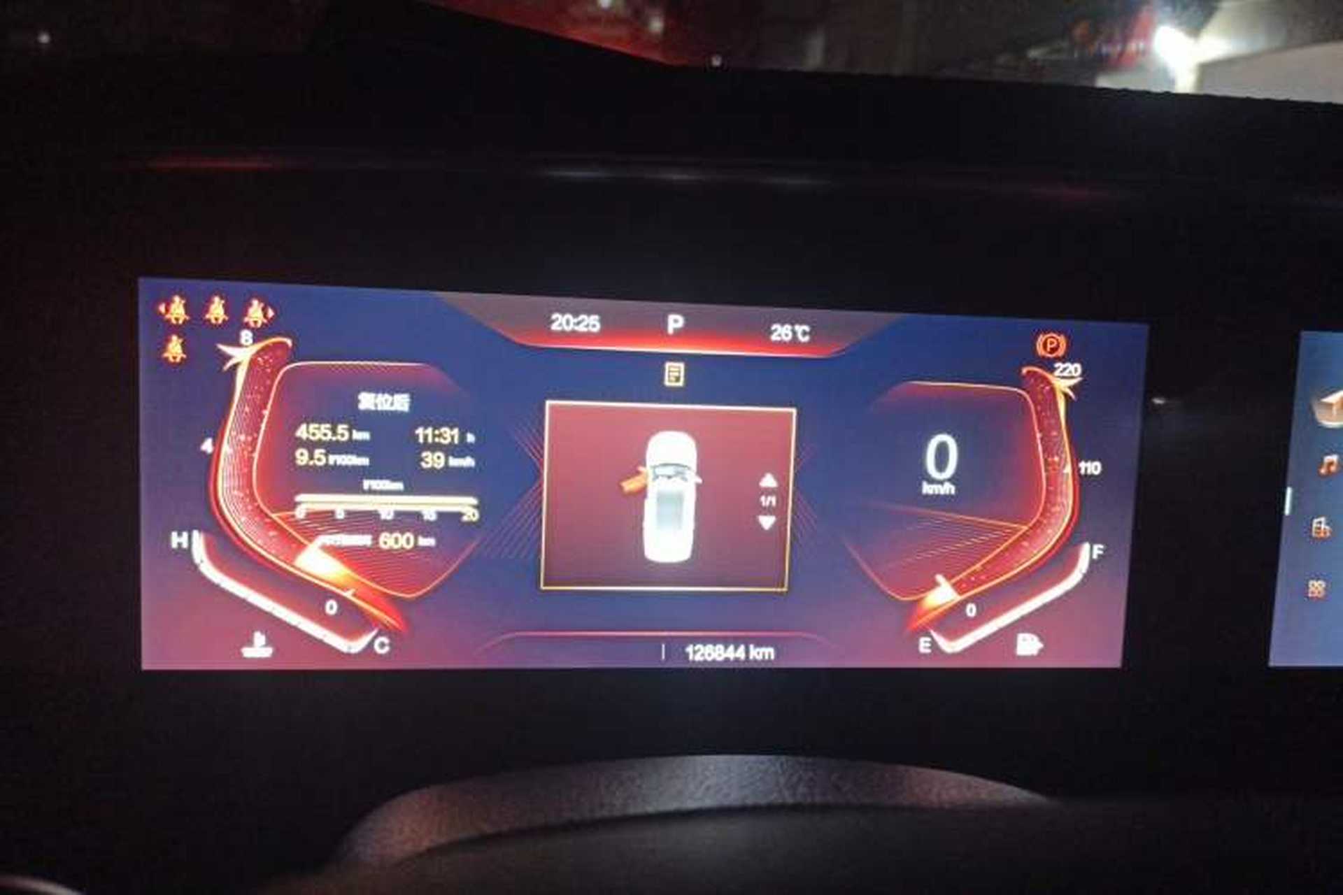 Used Bestune T99 2020 20TD Automatic Sport Premium Edition Instrument Cluster
