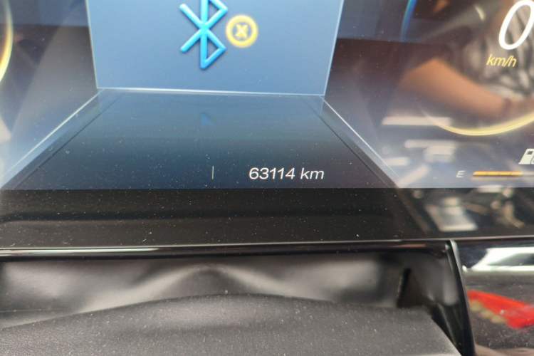 Used Bestune T99 2020 20TD Automatic Premium Edition Odometer Close Up