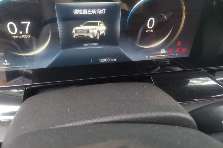 Used Bestune T99 2020 20TD Automatic Premium Edition Odometer Close Up