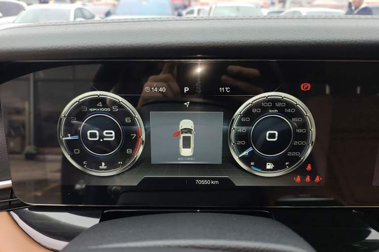 Used Bestune T99 2022 20TD Automatic Prestige Special Edition Instrument Cluster