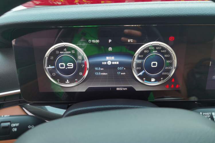Used Bestune T99 2022 20TD Automatic Sport Prestige Special Edition Instrument Cluster