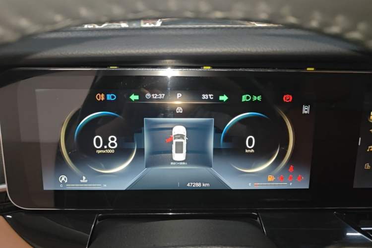 Used Bestune T99 2022 20TD Automatic Sport Prestige Edition Instrument Cluster