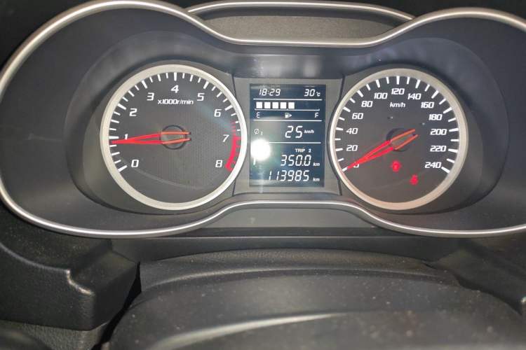 Used Bestune X40 2017 1.6L Automatic Luxury Model Instrument Cluster