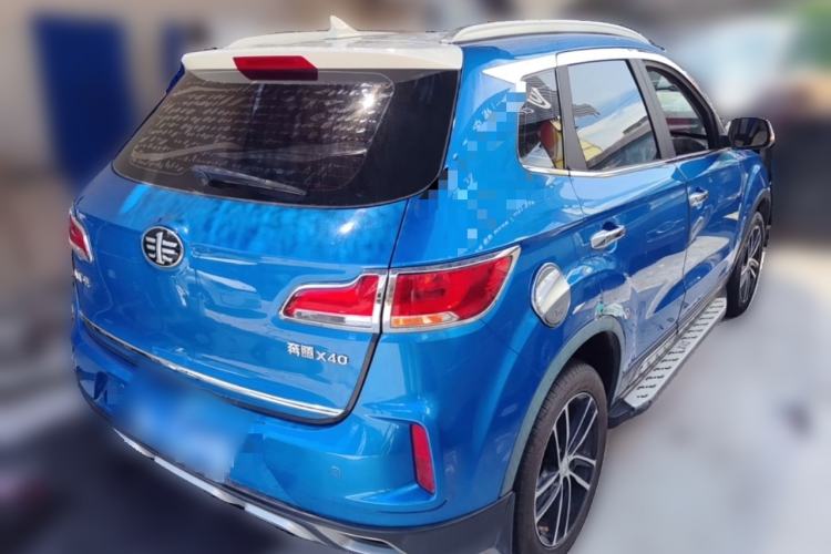 Used Bestune X40 2017 1.6L Automatic Prestige Edition Rear Right 45 Deg