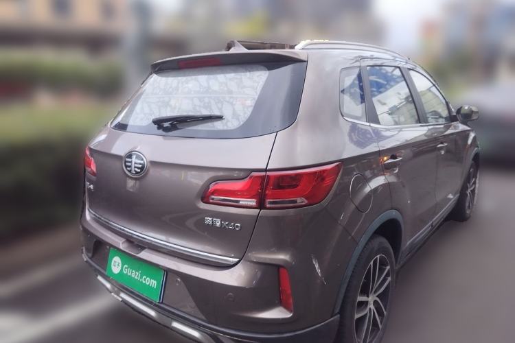 Used Bestune X40 2017 1.6L Manual Prestige Edition Rear Right 45 Deg