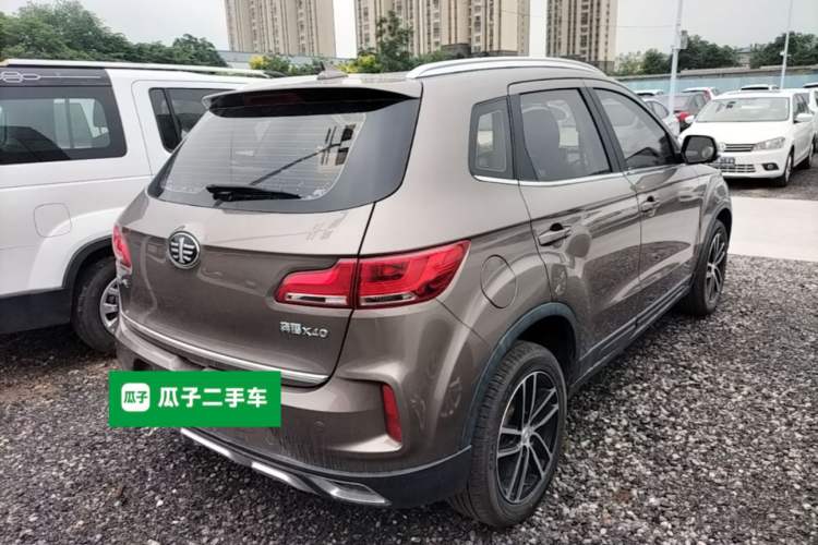 Used Bestune X40 2017 1.6L Automatic Luxury Model Rear Right 45 Deg