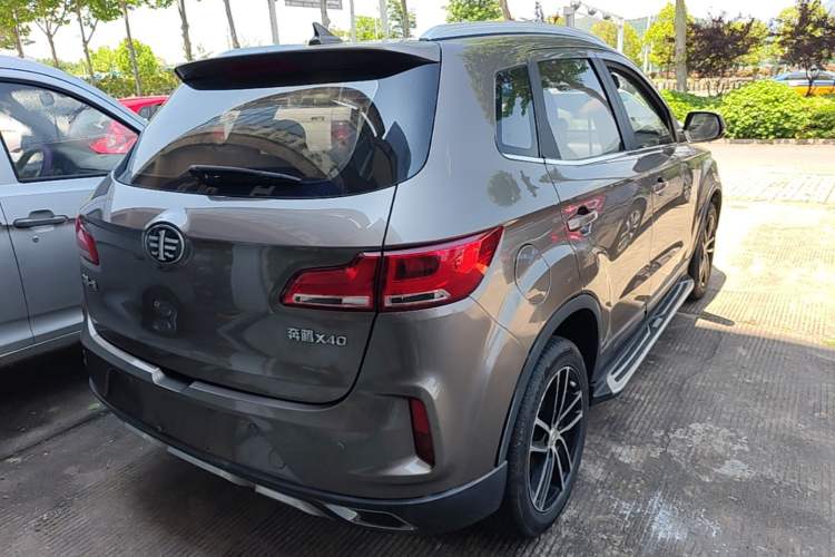 Used Bestune X40 2017 1.6L Automatic Luxury Model Rear Right 45 Deg