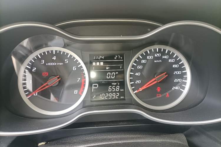 Used Bestune X40 2017 1.6L Automatic Luxury Model Instrument Cluster