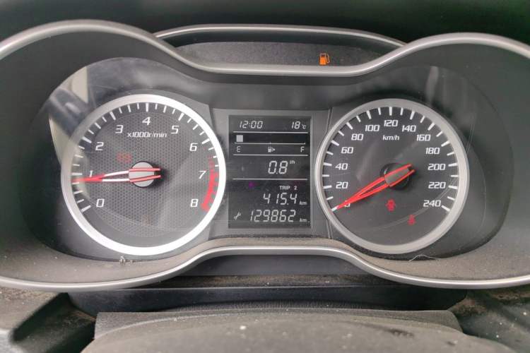 Used Bestune X40 2017 1.6L Manual Luxury Edition Instrument Cluster
