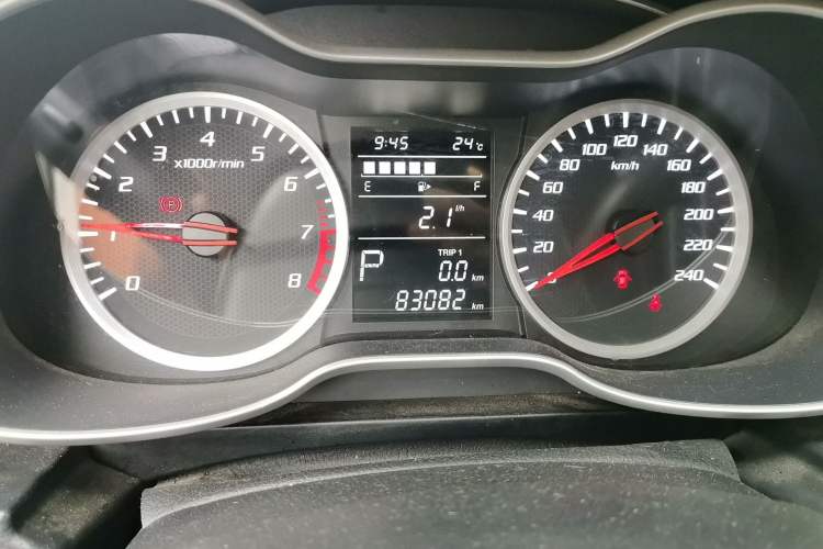 Used Bestune X40 2017 1.6L Automatic Luxury Model Instrument Cluster