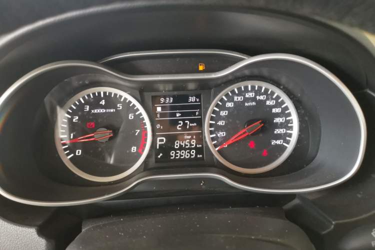 Used Bestune X40 2017 1.6L Automatic Luxury Model Instrument Cluster