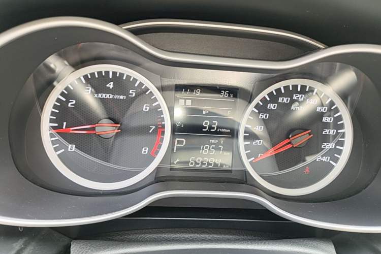 Used Bestune X40 2017 1.6L Automatic Luxury Model Instrument Cluster