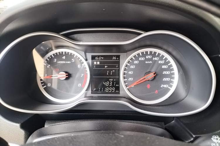 Used Bestune X40 2017 1.6L Manual Luxury Edition Instrument Cluster